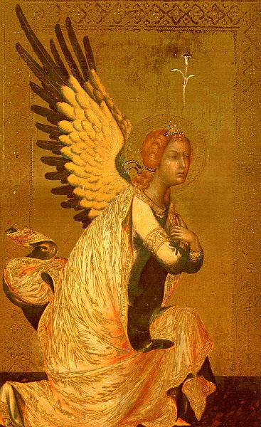 Simone Martini The Angel of the Annunciation